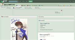 Desktop Screenshot of kira-x-cagalli-club.deviantart.com