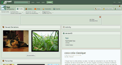 Desktop Screenshot of hyz.deviantart.com