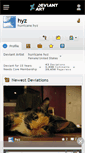 Mobile Screenshot of hyz.deviantart.com
