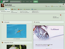 Tablet Screenshot of daniiwitch.deviantart.com