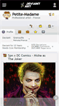 Mobile Screenshot of petite-madame.deviantart.com