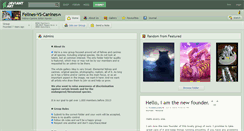 Desktop Screenshot of felines-vs-canines.deviantart.com