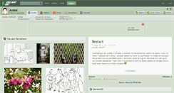 Desktop Screenshot of ambsi.deviantart.com