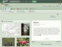 Tablet Screenshot of ambsi.deviantart.com
