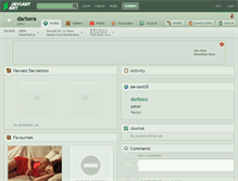 Tablet Screenshot of darkera.deviantart.com