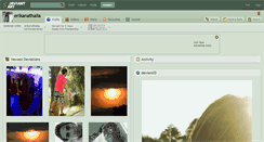 Desktop Screenshot of erikanathalia.deviantart.com