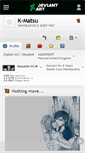 Mobile Screenshot of k-matsu.deviantart.com