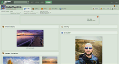 Desktop Screenshot of fasterthanchris.deviantart.com