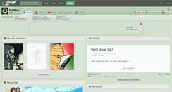 Desktop Screenshot of habbex.deviantart.com