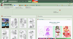 Desktop Screenshot of heavensengel.deviantart.com