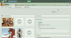 Desktop Screenshot of lamocha.deviantart.com