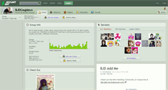 Desktop Screenshot of bjdcouples.deviantart.com