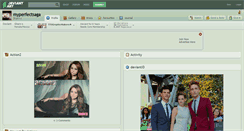Desktop Screenshot of myperfectsaga.deviantart.com