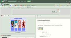 Desktop Screenshot of kujireika.deviantart.com