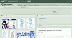Desktop Screenshot of gabriel-house.deviantart.com
