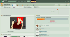 Desktop Screenshot of lovewithwar.deviantart.com