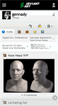 Mobile Screenshot of gennady.deviantart.com