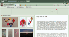 Desktop Screenshot of darkness-rules-all.deviantart.com