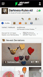 Mobile Screenshot of darkness-rules-all.deviantart.com