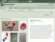 Tablet Screenshot of darkness-rules-all.deviantart.com