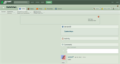 Desktop Screenshot of damehman.deviantart.com