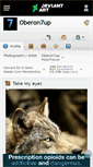 Mobile Screenshot of oberon7up.deviantart.com