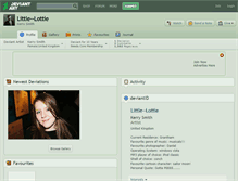 Tablet Screenshot of little--lottie.deviantart.com