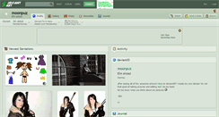 Desktop Screenshot of moonpuz.deviantart.com