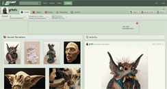 Desktop Screenshot of gritsfx.deviantart.com