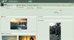 Desktop Screenshot of aonir.deviantart.com