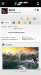 Mobile Screenshot of aonir.deviantart.com