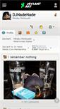 Mobile Screenshot of djnadenade.deviantart.com