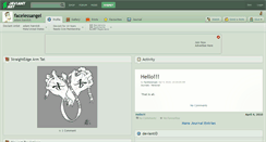 Desktop Screenshot of facelessangel.deviantart.com