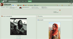 Desktop Screenshot of gillianlunae.deviantart.com