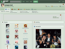 Tablet Screenshot of nanapwned.deviantart.com