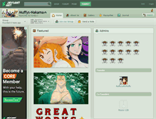 Tablet Screenshot of muffys-nakama.deviantart.com