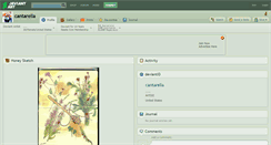 Desktop Screenshot of cantarella.deviantart.com