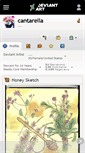 Mobile Screenshot of cantarella.deviantart.com