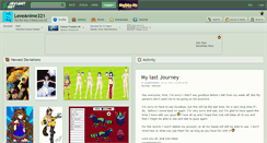 Desktop Screenshot of loveanime321.deviantart.com