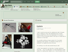 Tablet Screenshot of nox-sirch.deviantart.com