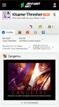 Mobile Screenshot of kisame-thresher.deviantart.com
