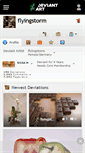 Mobile Screenshot of flyingstorm.deviantart.com