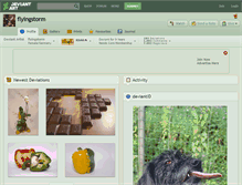 Tablet Screenshot of flyingstorm.deviantart.com