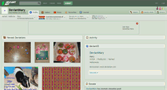 Desktop Screenshot of deviantmary.deviantart.com