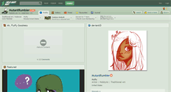 Desktop Screenshot of mutantrumbler.deviantart.com