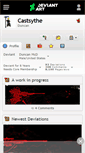 Mobile Screenshot of castsythe.deviantart.com