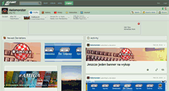 Desktop Screenshot of melomonster.deviantart.com