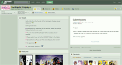 Desktop Screenshot of cardcaptor-cosplay.deviantart.com