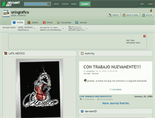 Tablet Screenshot of onixgrafico.deviantart.com
