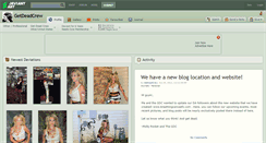 Desktop Screenshot of getdeadcrew.deviantart.com